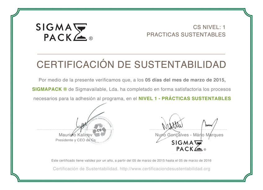 Compromiso Ambiental Sigmapack