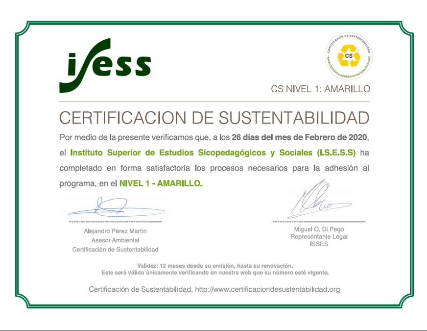 Compromiso Ambiental ISESS